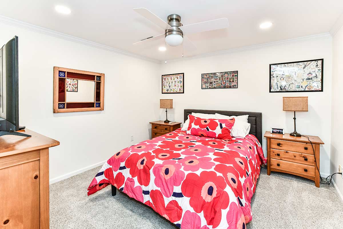 Interior Remodel Aging in Place universal design Fairfax VA basement bedroom