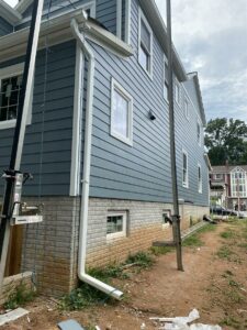 Siding installed on Room Addition