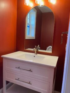 bathroom paint and installation