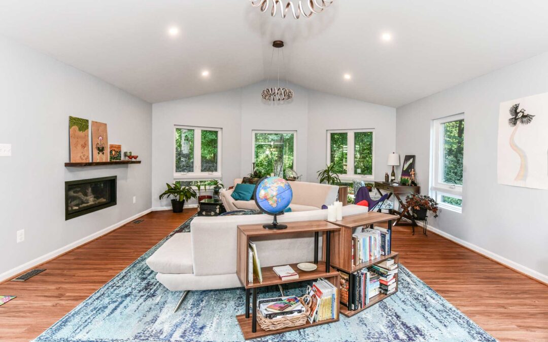 A Modest, Conventional Mudroom and Great Room Addition in Fairfax, VA