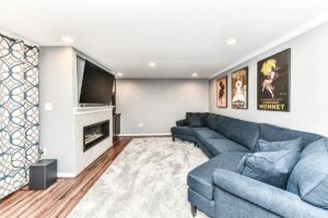 Basement remodel