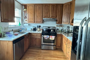 open concept kitchen remodel alexandria va - BEFORE