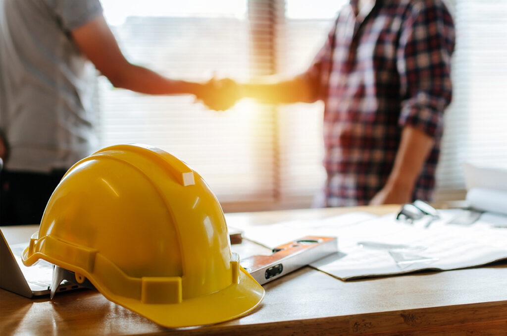 Accessible aging in place remodel worker client image Accessible aging in place remodel worker client image