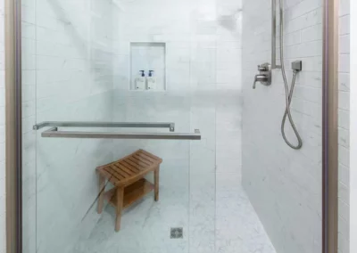 Whole House Remodel in Annandale, VA - Primary Bathroom Shower