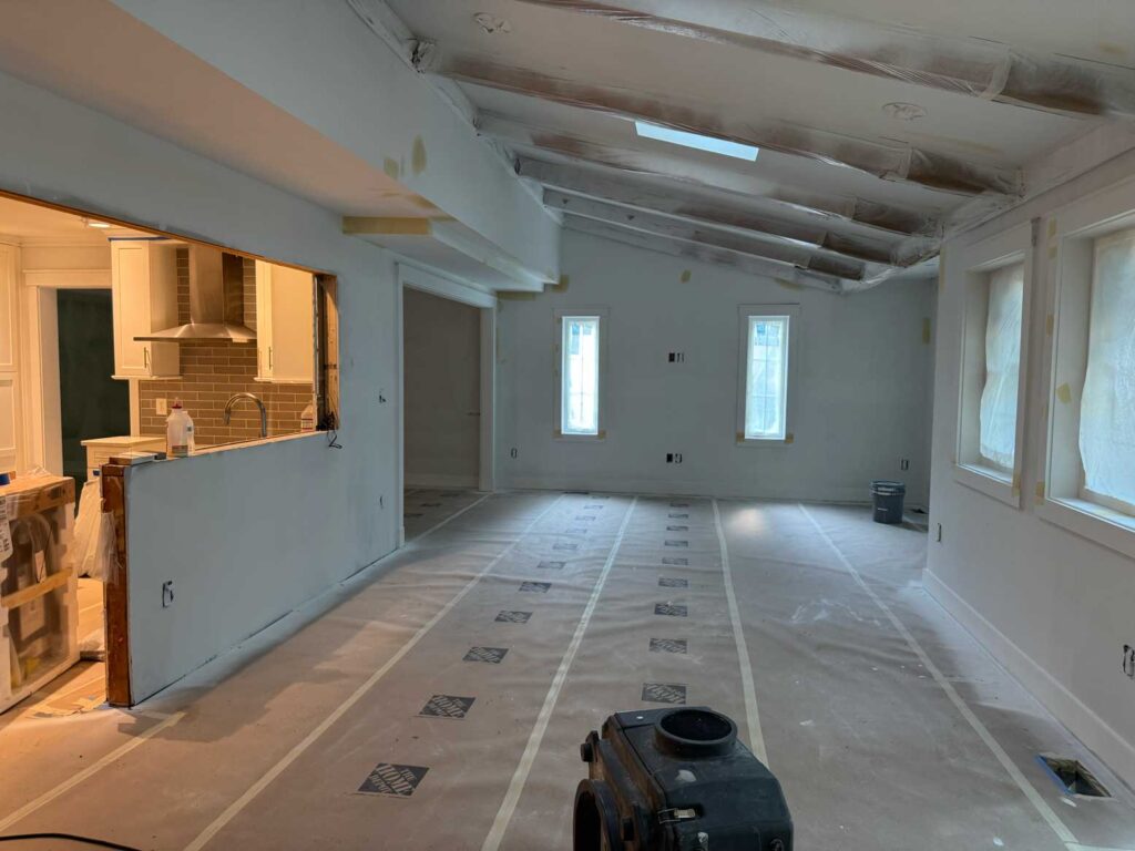 kings park queen remodel in progress