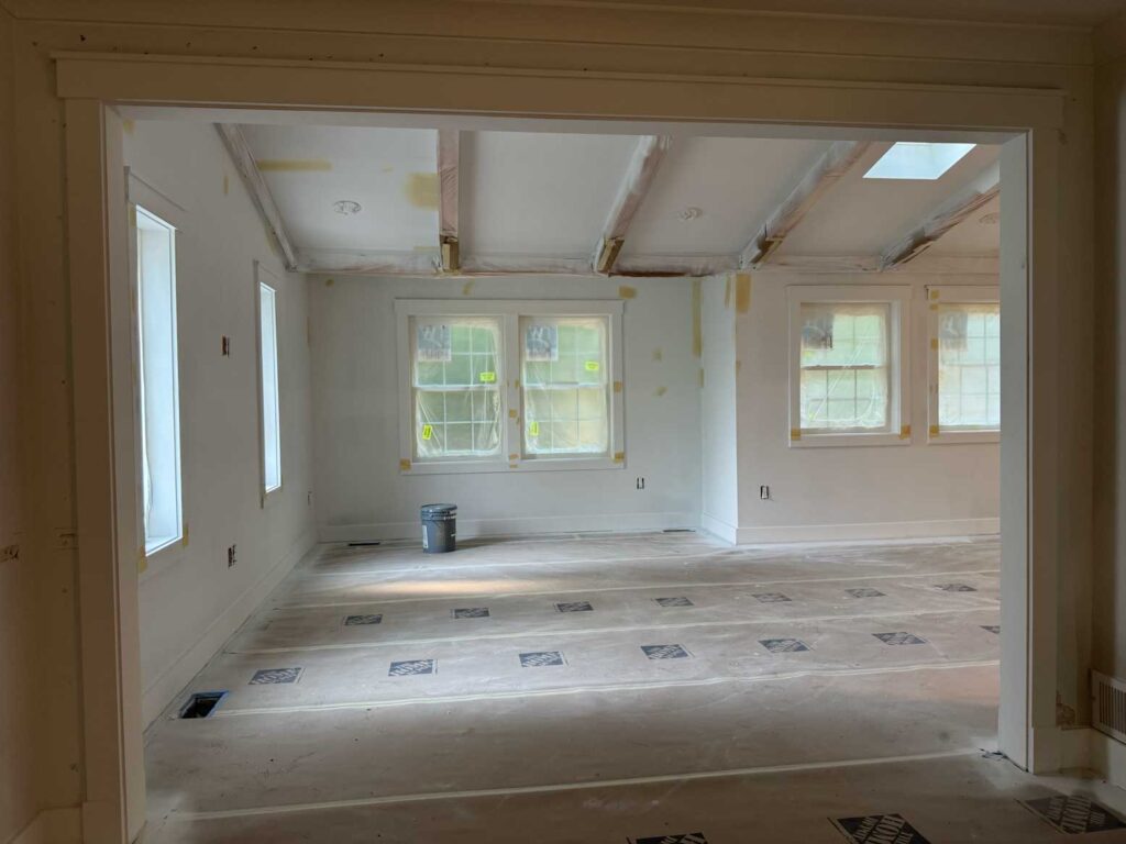 kings park queen remodel in progress
