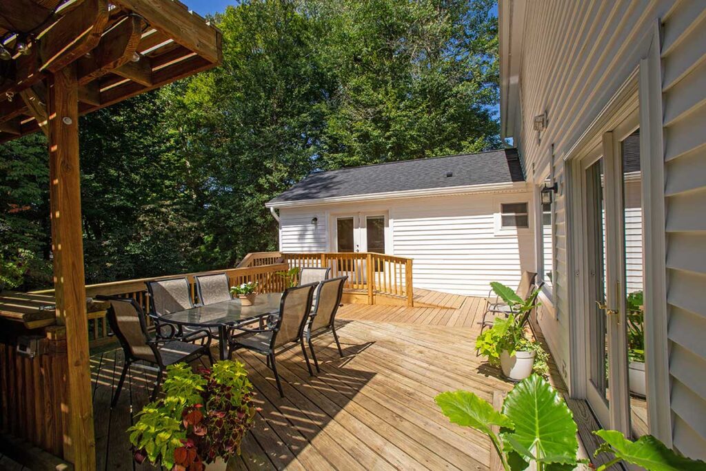 aging in place first floor addition burke va deck