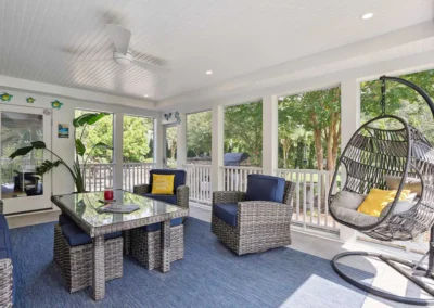 planned room addition to enclosed porch burke va