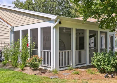 planned room addition to enclosed porch burke va