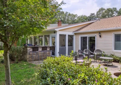 From Planned Room Addition to Year-Round Enclosed Porch in Burke, VA