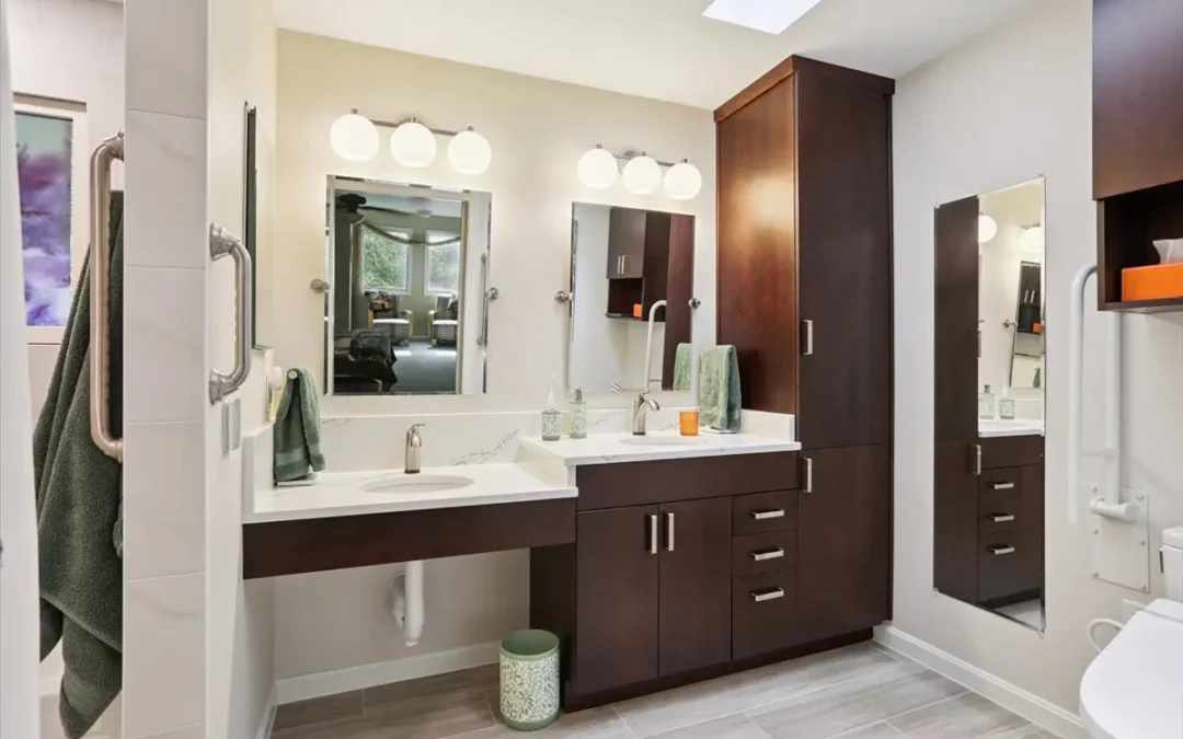 A Primary Bath Remodel Designed for Aging-in-Place in Fairfax, VA
