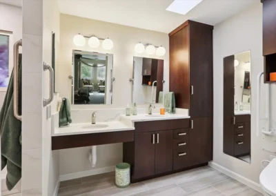 A Primary Bath Remodel Designed for Aging-in-Place in Fairfax, VA