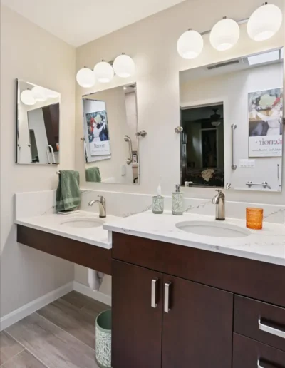 primary bath remodel designed for aging in place fairfax va