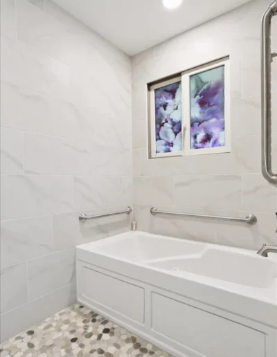 primary bath remodel designed for aging in place fairfax va