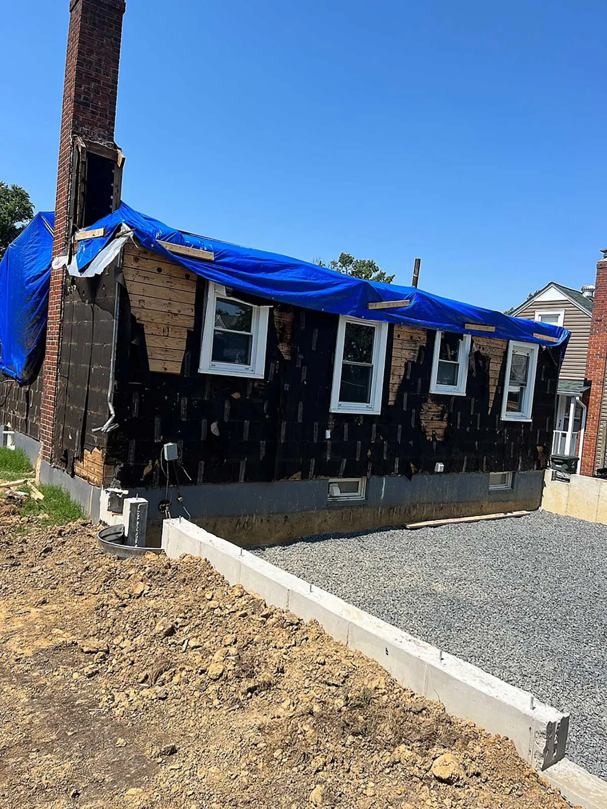 custom rebuild remodel arlington va after