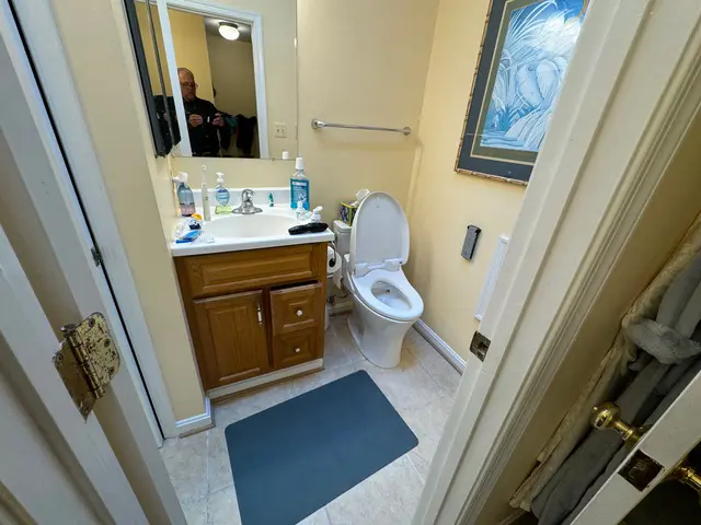 primary bath remodel designed for aging in place fairfax va after