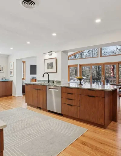 modern kitchen transformation falls church va