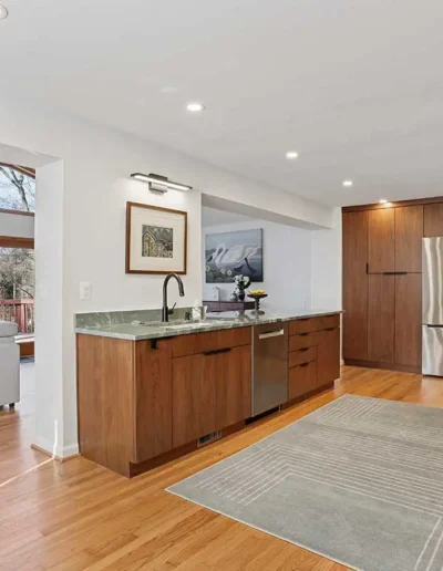 modern kitchen transformation falls church va