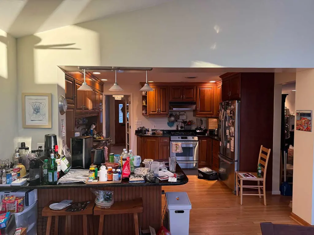 modern kitchen transformation falls church va