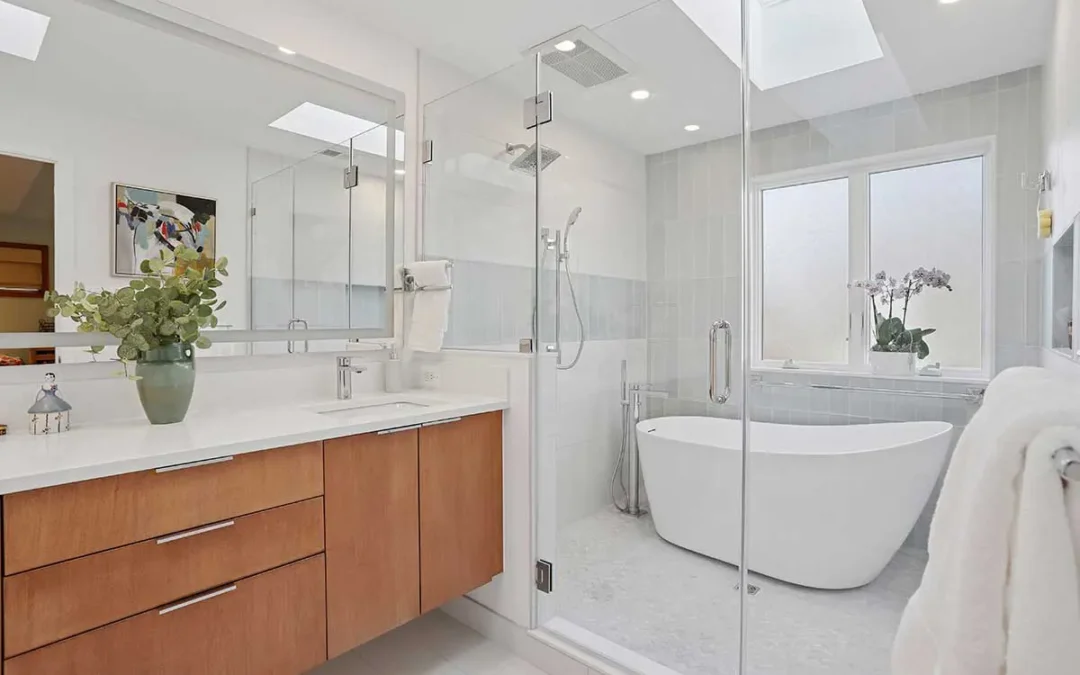 Modern Primary Bath Transformation in Falls Church, VA