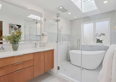 Modern Primary Bath Transformation in Falls Church, VA