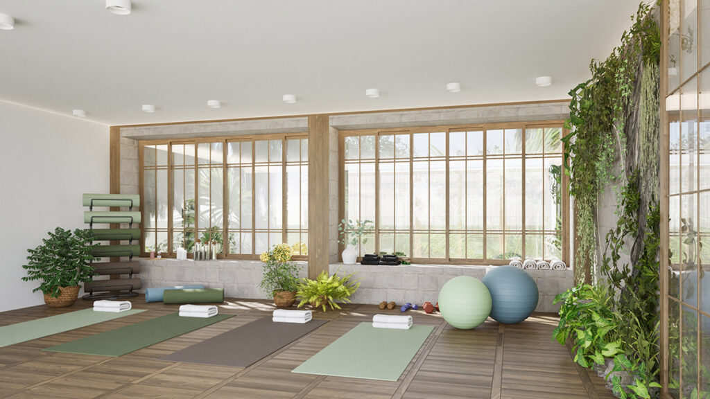 Shroeder Design In Home Yoga Studio Shroeder Design In Home Yoga Studio
