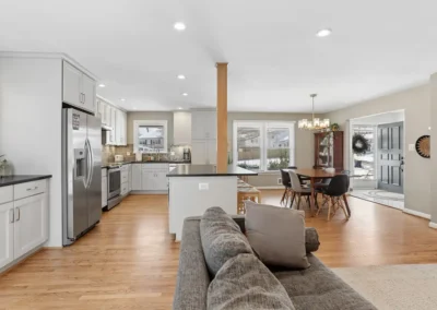 annadale va kitchen remodel made for entertaining