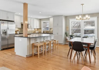 annadale va kitchen remodel made for entertaining