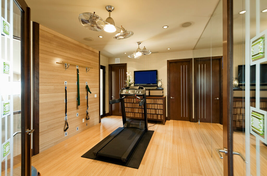 Schroeder Design Home Gym Custom Equipment Storage Schroeder Design Home Gym Custom Equipment Storage